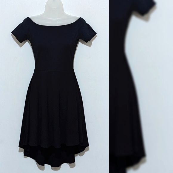 Sarin Matthews | Off the shoulder | High Low | Skater Dress - Picture 7 of 7